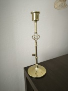 Unikatowy metalowy świecznik H&M lichtarz