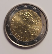 2 euro FINLANDIA 2015 - 2 EURO 2015 - 150. rocznica urodzin Jana Sibeliusa