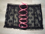 Secret Posession: Gotycki Gorset czarny koronkowy 42-40