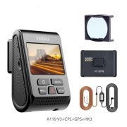 NOWA kamera samochodowa VIOFO A119 V3 + GPS + CPL  + HK3 /full opcja/ 