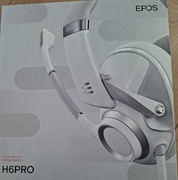 Rewelacyjne sluchawki gamingowe Epos H6Pro biale!  Extra cena