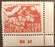 Fi 681 10-lecie Wojska Polskiego / czysty,narozny luzak