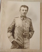 Antyk stare zdjęcia kolekcjoner. Mundur żołnierza Austro Węgierskiego  1915