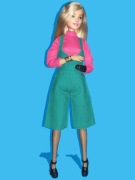 Lalka Barbie - Bluzka z golfem