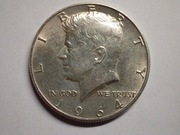 HALF DOLLAR 1964 D * USA * J.F. KENNEDY * Ag.900 * STAN MENNICZY-