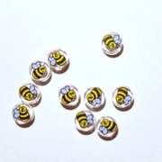 Lego element 1x1 35380pb186 pszczoła 10 sztuk 