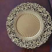 Talerz dekoracyjny 4 szt doskonały na prezent