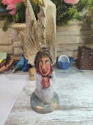 Anioł rzeźba ludowa autorstwa Krzysztofa Grodzickiego