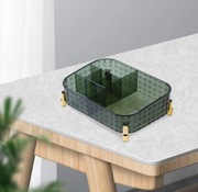 Organizer kuferek szkatułka I butelkowa zieleń I złote dodatki I Smukee