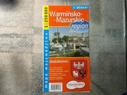 Warmińsko-Mazurskie,region - mapa……