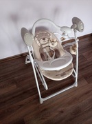 Wielofunkcyjny bujaczek Carillon Teddy Foppapedretti - piaskowy