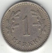 Finlandia 1 markka marka 1939 21 mm nr 2