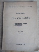 Daszkiewicz Krystyna, Prawo karne, 1962