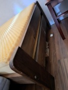 Łóżko drewniane sosnowe 90x200 z materacem