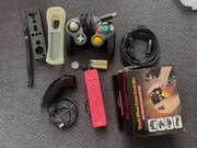 oryginalny Nintendo Wii Remote RVL-003 JPN +oryg. Nunchuk +GC Pad zamiennik