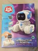 INTERAKTYWNY ROBOT ELEFUN BIAŁO/NIEBIESKI