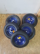 KOŁO DO TACZEK, TACZKI 4.00-8 6PR 6 PŁÓCIENNE + OŚ