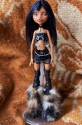 monster high lalka clawdeen g1 ooak custom repaint