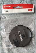 Oryginalny dekielek do obiektywu Canon E-77 II – NOWY