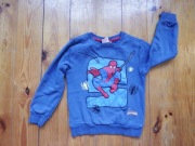 bluza chłopięca Spider man  116 niebieski