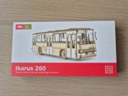 Model z tektury Autobus IKARUS 260 1:72