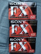 Kasety magnetofonowe Sony FX 60 nowe folia