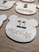 12 szt sesja Fotograficzna dziecka  Miesiące 