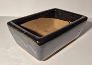 Doniczka ceramiczna szkliwiona do bonsai 