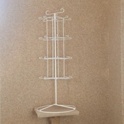 Stojak na biżuterię breloczki rękodzieło obrotowy 