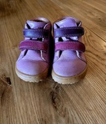 Buty dziecięce Froddo półbuty ze skóry naturalnej barefoot na rzepy ciepłe