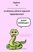 dyplom logopedyczny