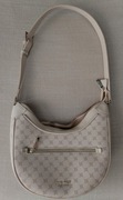 NINE WEST NEW YORK torba TOREBKA rogal NUDE BEIGE beżowa EKOSKÓRA nerka 