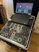 Denon DN-HC5000+DN-X500+Walizka Thomann Rack Case 12U
