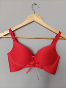 Biustonosz damski 34 czerwony 