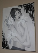 "Aromat" - obraz olejny 60x50cm