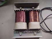 Transformator, jak w opisie na tabliczkach