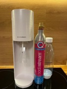SodaStream Terra – jak nowy + oryginalny nabój woda gazowana w sekundę