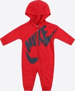 Kombinezon dla niemowlaka nowy Nike rozmiar 62-68 czerwony z kapturem zamek