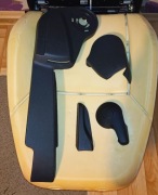 Skoda Rapid Ambition fotel prawy stelaż pianka airbag uchwyt tapicerka