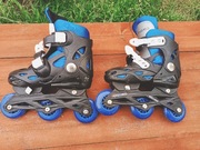 Łyżworolki dziecięce. Regulowane. 30-33