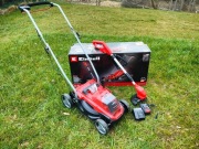 EINHELL GE-CM 18/33 Li Set - zestaw kosiarka podkaszarka