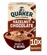 Owsianka Hazelnut Chocolate10x Czekoladowo-orzechowa gotowa w 2minuty!