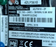 Moduł włącznika i pilota, EAX66164204 EBT63765706 LG 42LF5610