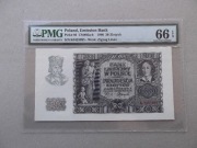 20 zł. 1940 ser.K  PMG66  EPQ