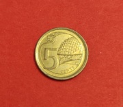 Moneta 5 centów 2013, Singapur