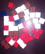 50 2x2 LEGO Bricks