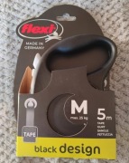 Flexi Black Design - Taśma M 5m czarno srebrna