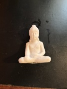 Świecący biały Budda lampka