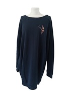 Tom & Rose ciepła bluza tunika damska bawełna r XL
