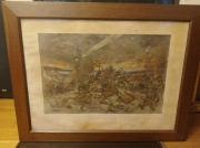 Jerzy Kossak ,, Cud nad Wisłą,, grafika